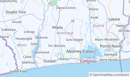 Mapa da Atlantique
