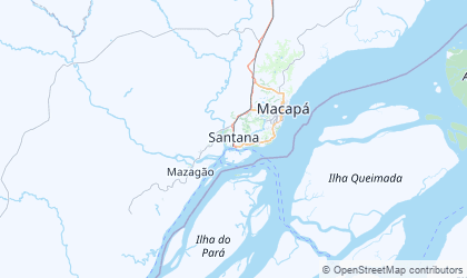 Mapa da Amapá