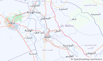 Mapa da Babil