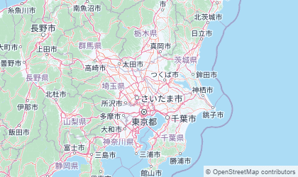 Mapa da Kantō