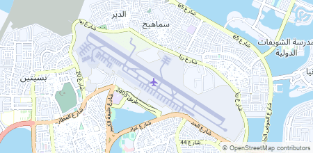 Bahrain International Airport no mapa