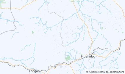 Mapa da Huambo