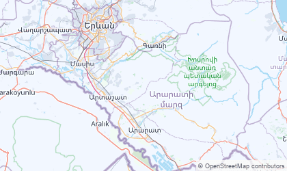 Mapa da Ararat