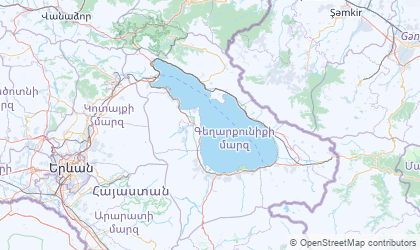 Mapa da Geghark'unik'i Marz