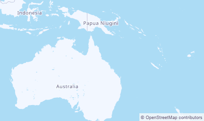 Mapa da Queensland