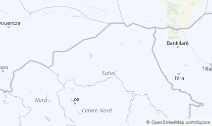Mapa da Sahel