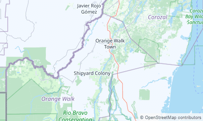 Mapa da Caminhada Laranja