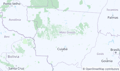 Mapa da Mato Grosso