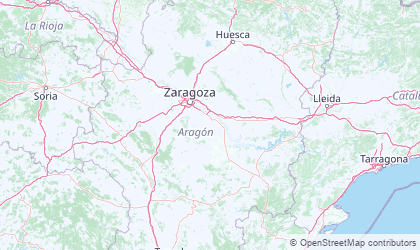 Mapa da Aragão