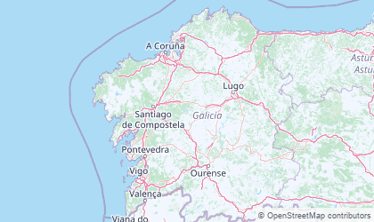 Mapa da Galiza