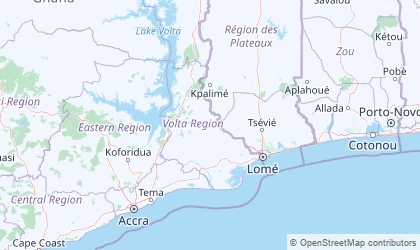 Mapa da Volta