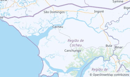 Mapa da Cacheu