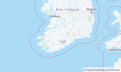 Mapa da Munster