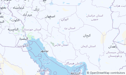 Mapa da Isfahan