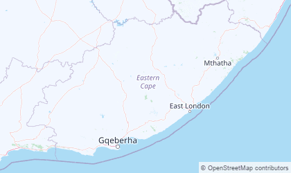 Mapa da Cabo Oriental