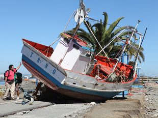 Tsunami em Maule 2010, Chile